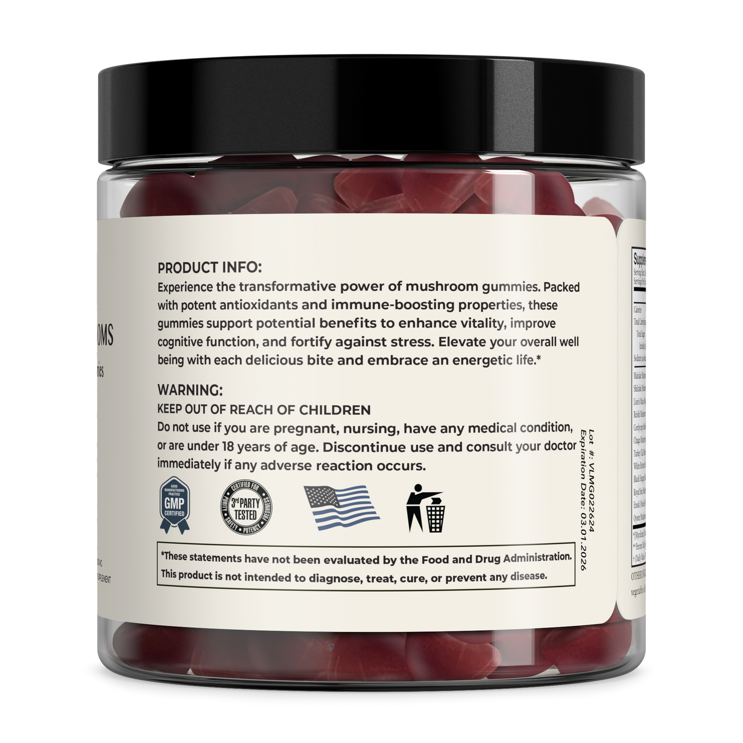True Mushroom Daily Gummies