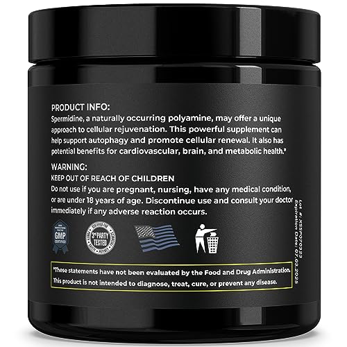 Elixum Spermidine - 1300mg (90 Capsules)