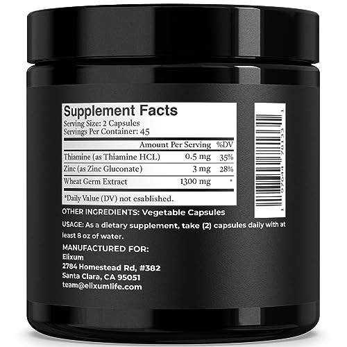 Elixum Spermidine - 1300mg (90 Capsules)