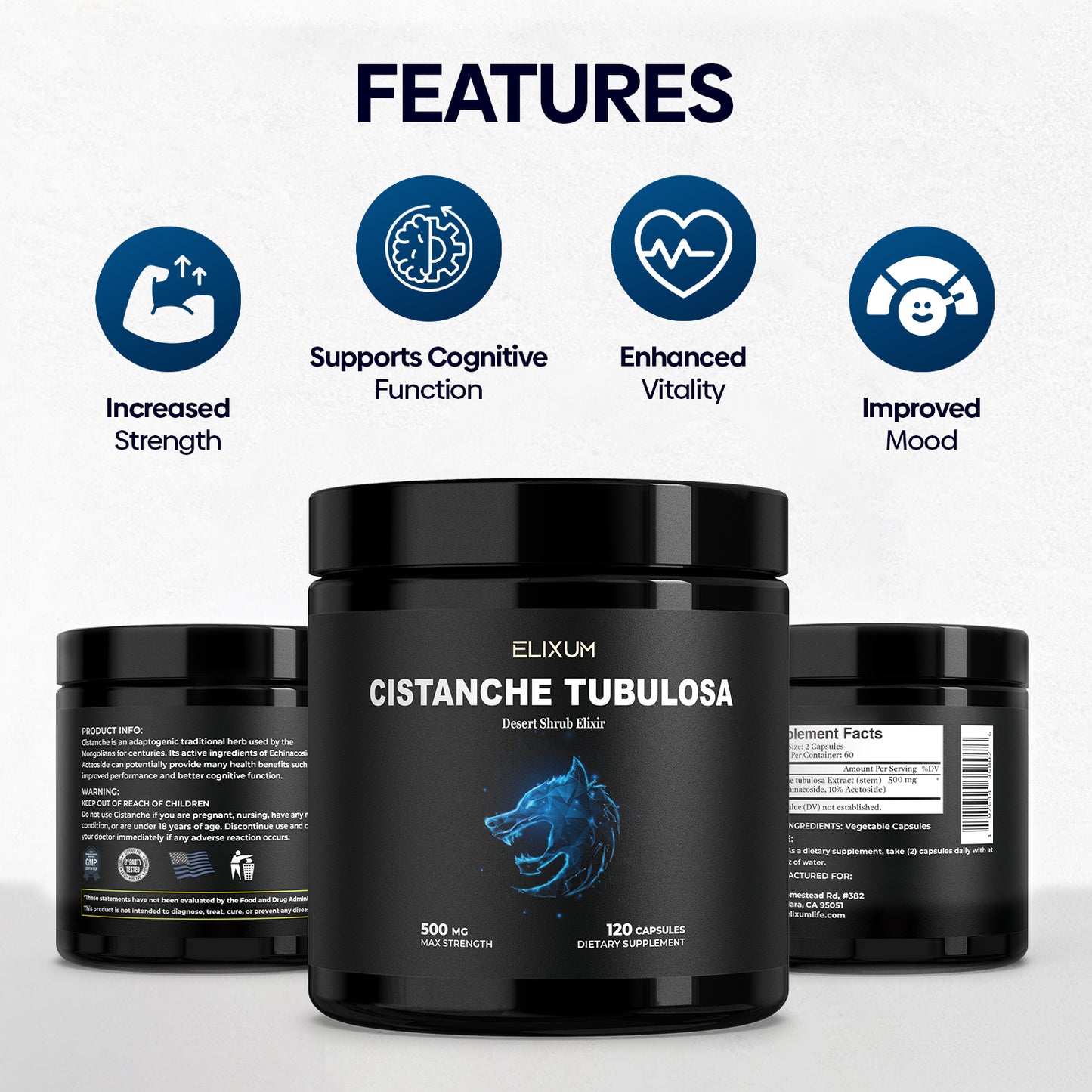Elixum Cistanche Tubulosa
