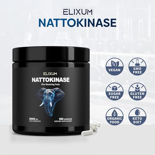 Elixum Nattokinase - 5000 FU